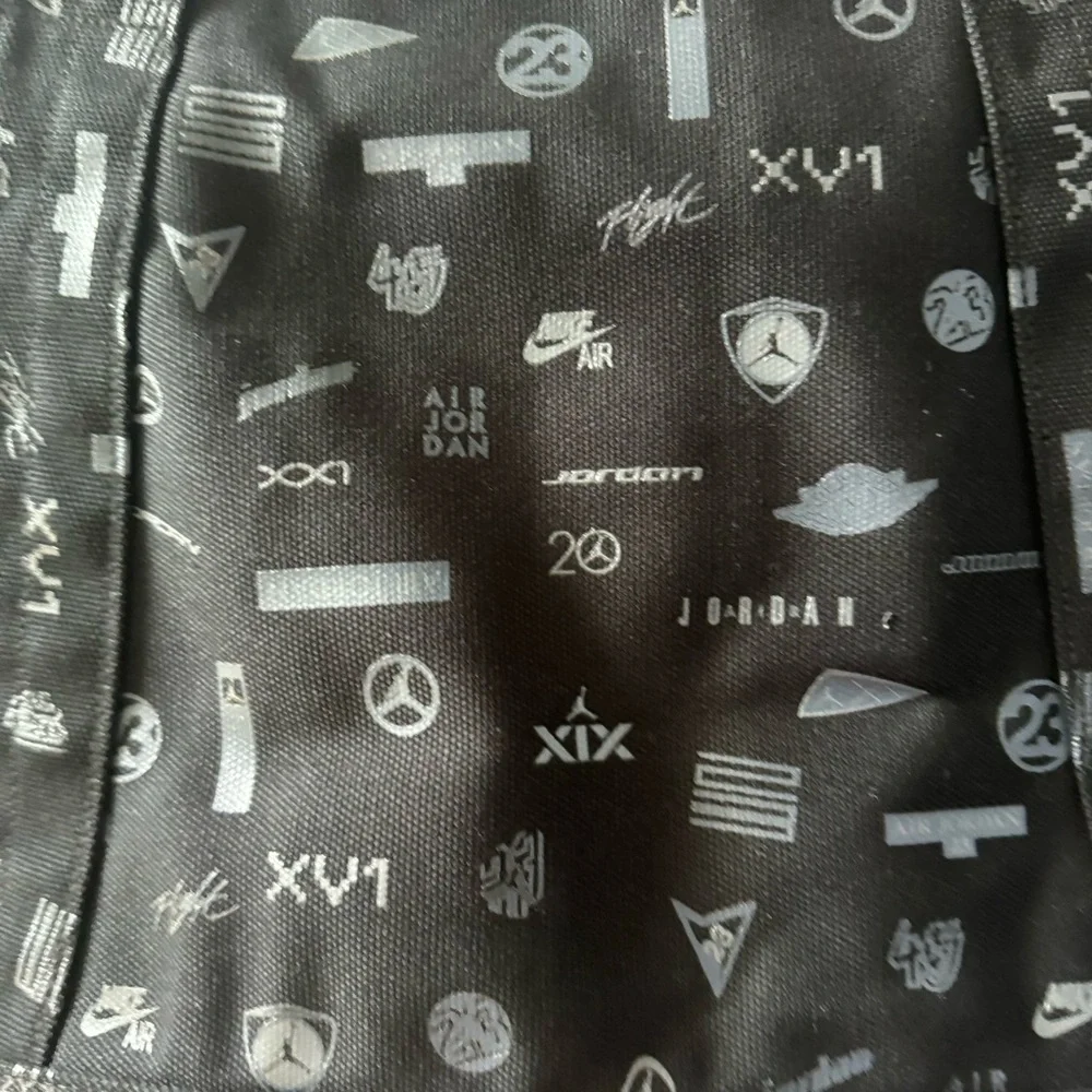 Air Jordan Flight Printed Recycled Cotton Carryall Tote WA0785 Water Resistant - Picture 6 of 9